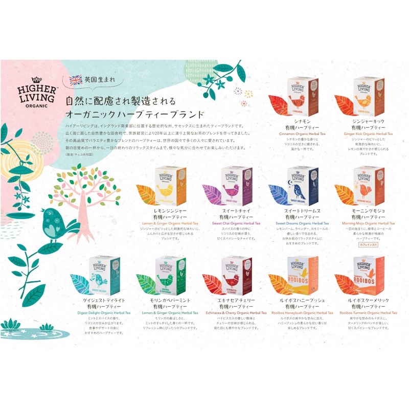 High Living Moringa & Peppermint 15P