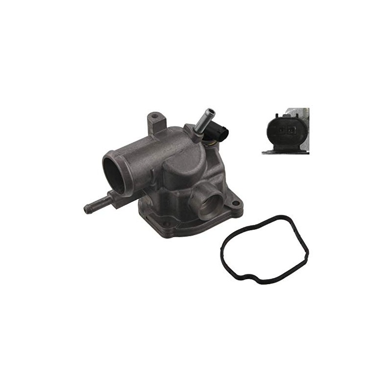 febi bilstein 38288 Thermostat Housing with sensor, seal and thermostat,