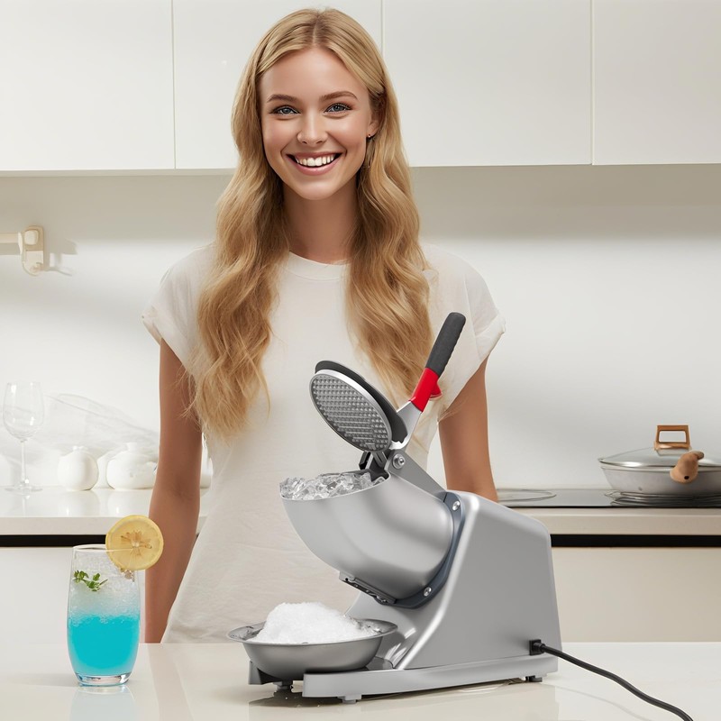 YODHOSA 4 Blades Electric Ice Shaver 300W Snow Cone Maker