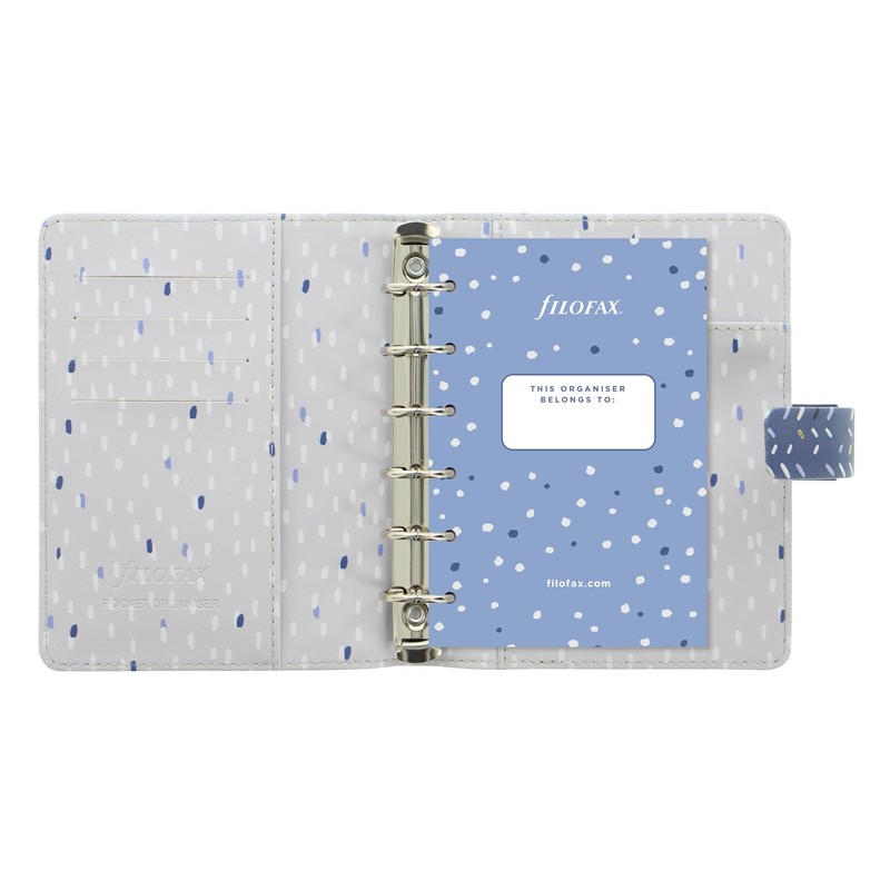 Filofax Pocket Indigo organiser - Frost