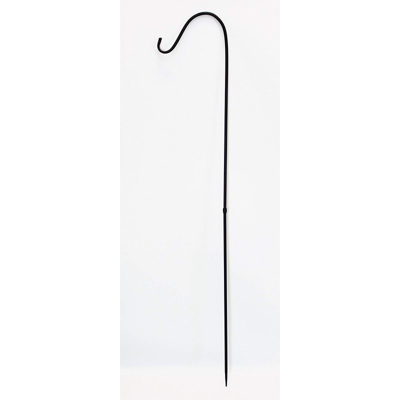 Lantern Holder Metal Black 135 cm High Shepherd's Stick Metal