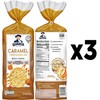 Quaker Large Rice Cakes, Caramel, Pack of 3