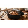 4.5QT Cast Iron Loaf Oven Pan - 11.3"x6.5"x4.3" - 5QT