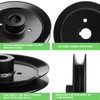 033-6004-00 Deck Spindle Pulley 6-1/4" Compatible with Bad-Bo y ZT,
