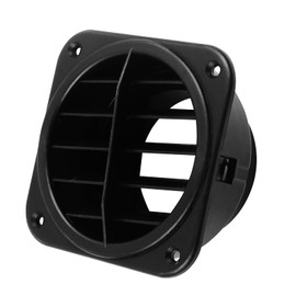 Car Heater Air Vent Ducting Elbow Pipe Outlet Exhaust Connector (75mm Car Heater Outlet Air Vent)