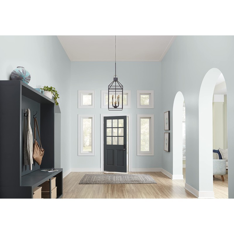 KILZ TRIBUTE Paint & Primer, Interior, Eggshell, Misty Morning, 1