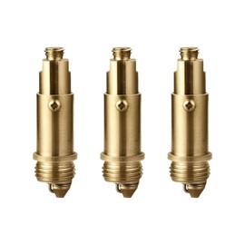 3 Pieces Pop Up Drain Valve Screw for Sink Drain Click Clack Bath Drain Spring Bolts Replacement Parts Brass Screws for Sink, Bathtub, Drain Plug