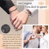 TO Pulseras Pareja Distancia Regalo Novios Amor En 100 Idiomas