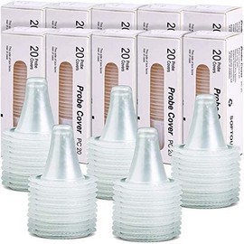 300 PACK Disposable Ear Thermometer Probe Covers Refill Lens Filters for All Braun Thermo Scan Models and Digital Thermometers