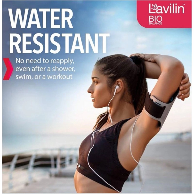 Lavilin Underarm Deodorant Cream 0.44oz Pack of 4 Long Lasting