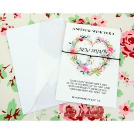 Lucor New Mum Gifts | Mummy Gifts | Pregnancy Gifts | New Mum Elephant Wish Bracelet | Gifts for New Mum