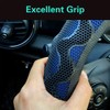 PINCTROT Steering Wheel Cover Great Grip with 3D Honeycomb Anti-Slip
