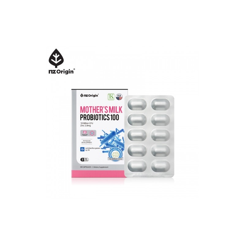 ANGET ORIGIN Breast Milk Lactobacillus 100 Prebiotics 500mg / 모유