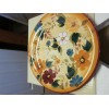 ONEIDA NIB ONEIDA KITCHEN HAND PAINTED DINNER PLATES SUNSET BOUQUET