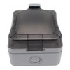IP66 Outdoor Waterproof Switch Socket Box Surface Mounted Splashproof Dustproof