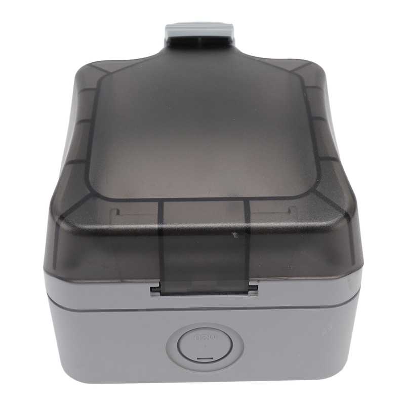 IP66 Outdoor Waterproof Switch Socket Box Surface Mounted Splashproof Dustproof