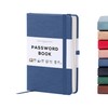 Beechmore Books A6 Password Keeper Book with Alphabetical Tabs -