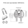 TOP-VIGOR M2 Wire Rope Accessory Set for 2mm Dia Wire