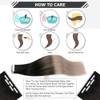 Full Shine Tape in Remy Hair Extensions Human Hair 18
