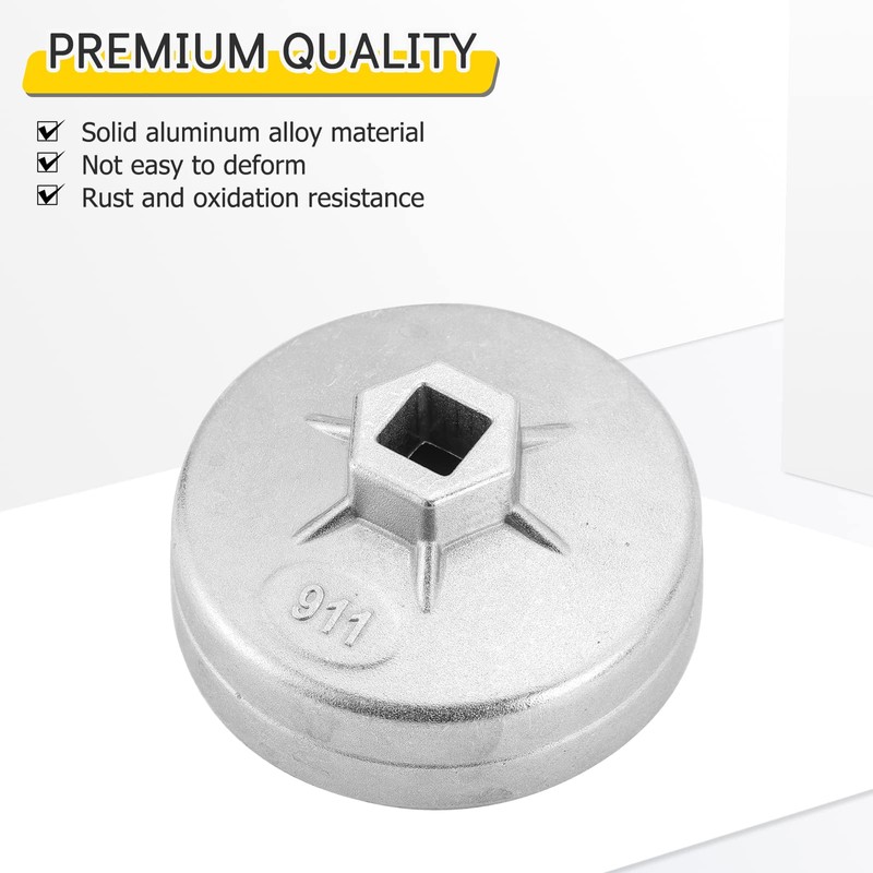 Acymner 23PCS Oil Filter Removal Cap Wrench Socket Tool Set