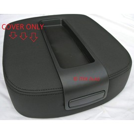 ITEK AUTO Cover Skin ONLY Center Console Storage TOP LID ARMREST Black FITS 2007-2013 Silverado Sierra Tahoe Avalanche Suburban