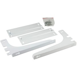 Hardware Resources Door Mount Kit for CAN-EBM Series, White