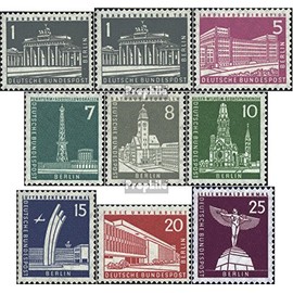 Prophila Collection Berlin (West) 140x,y-147 1957 City Pictures (Stamps for Collectors)