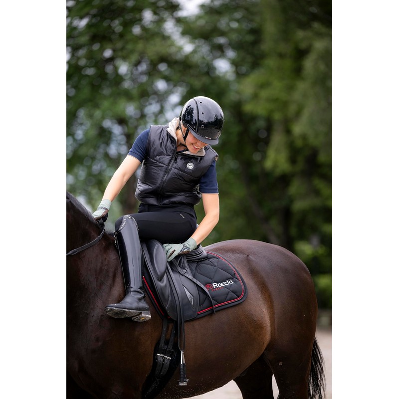 Roeckl Sports equestrian gloves MELBOURNE, summer riding glove, navy blue