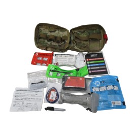 Mojo Medical, Safeguard US MILITARY MOJO PATROL IFAK INTERMEDIATE MULTICAM FIRST AID KIT TACTICAL BAG