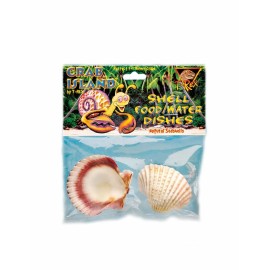 T-Rex Hermit Crab Accessory - Food & Water Shell Dish - 2 Pack