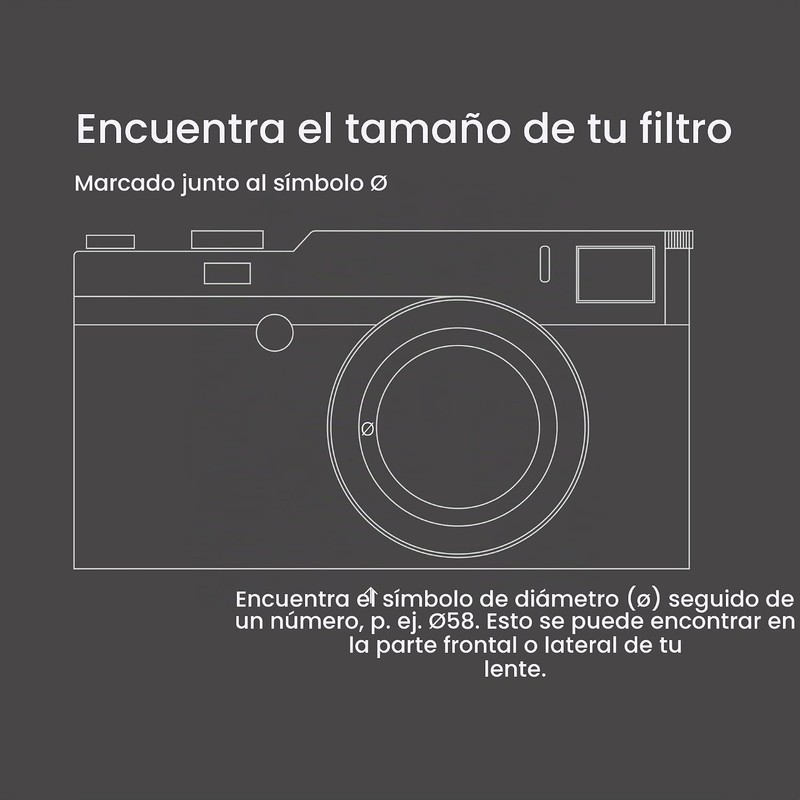 Urth Filtro ND Variable ND2-400 77 mm