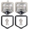 Tutor Auto 2-Pack T-Handle Latches, Truck Bed Tool Box Latch