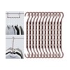 Mr. Pen- Space Saving Hangers for Clothes, 12 pcs, Mahogany