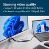 Kensington USB C to DisplayPort 1.4 Adapter Supports 4K, 8K