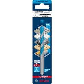 Bosch Professional 1x Expert CYL-9 MultiConstruction Drill Bit (for Concrete, Ø 7,00x100 mm, Accessories Rotary Impact Drill)