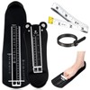 Weewooday 2 Pcs Foot Measurement Devices Shoes Size Measuring Devices