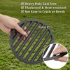 SUMNACON Cast Iron Fire Grate Fireplace Grate, Round 19cm BBQ