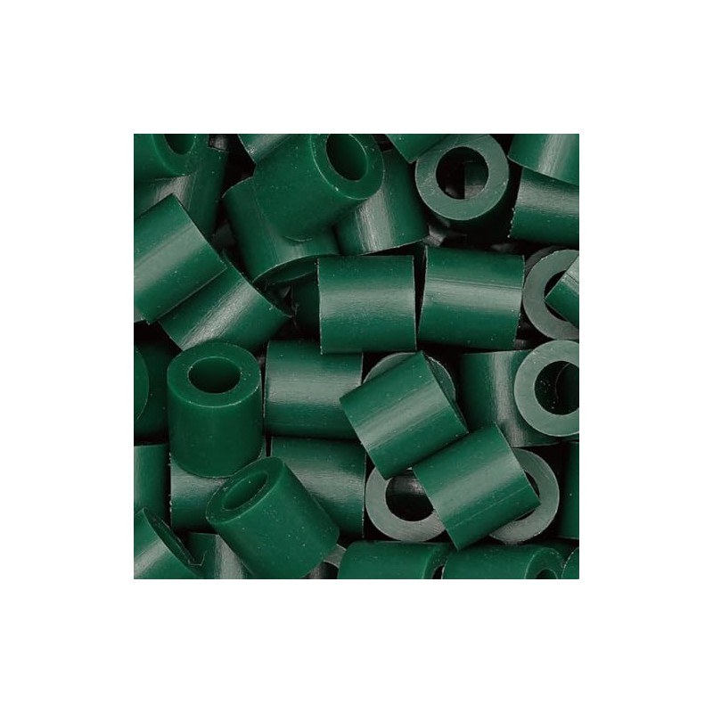 perler bead solid evergreen