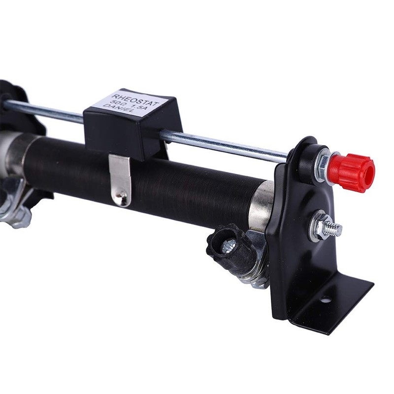 Oumefar Slide Rheostat Resistance, Sliding Rheostat Adjustable Rheostat Physics Electrical