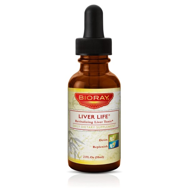 BIORAY Clinical Liver Life - 2 fl oz - Strengthens Liver Structure & Function - Non-GMO, Vegetarian, Gluten Free