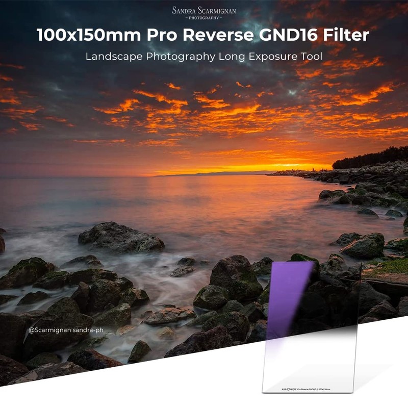 Reverse GND16 Filter, K&F Concept Reverse Graduated Neutral Density Filter