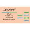 OptiWand 6 Pack Soft Contact Lens Insertion Removal Tool. Eye