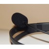 Unbranded 1 black Microphone Headset Windscreen Sponge Foam Mic Cover