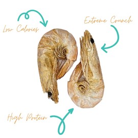 ALFIE'S TREATOS Australian Prawn (Shrimp) Healthy Dog Treats, Training Treats & Food Toppers 2.1oz | Australian Made | No Preservatives | Grain Free