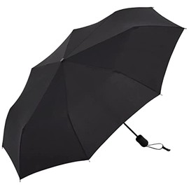 UNIQLO UV Protection Compact Umbrella (Ribs: 21.7 inches (55 cm) (UPF 40), For Both Sunny and Rainy Weather, Rotating, Includes Original Microfiber Cloth (Black)