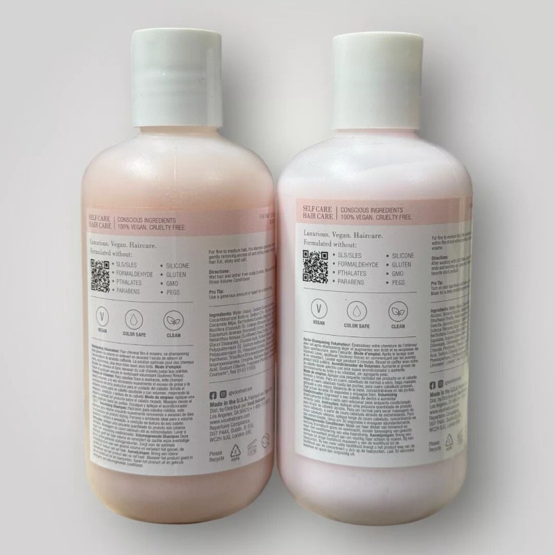 Voce Lift It Wash Volume Infused Shampoo & Conditioner 8.5