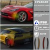 ULTRALTH Smoked LED Side Marker Light for 2014-2019 Chevy Corvette