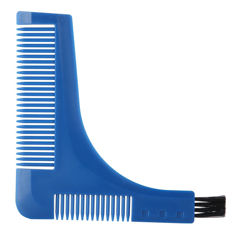 7PCS/Set Portable Men Beard Styling Shaping Cream Oil Brush Comb