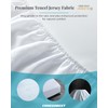 Waterproof Mattress Protector - 100% Tencel Lyocell, College Dorm Essential,