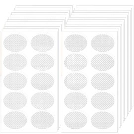 Pack of 400 Earrings, Masking Sport, Transparent PE Ear Tips for Supporting Earlobes and for Masking Earrings for Heavy Ears or Droopy Ears